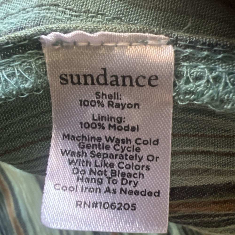 Sundance Rooney Maxi Dress Size Large Tiered Western Cowgirl Event $168 - Picture 8 of 14